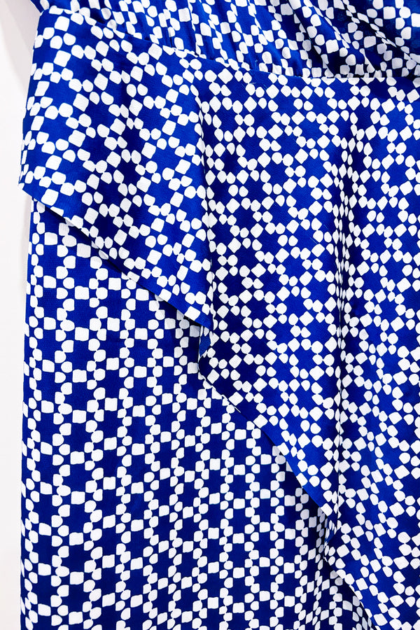 Robe bleue à motifs (m)-Banana Republic-La Penderie du Paradis 🕊