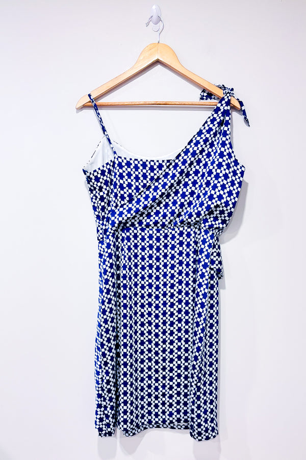 Robe bleue à motifs (m)-Banana Republic-La Penderie du Paradis 🕊