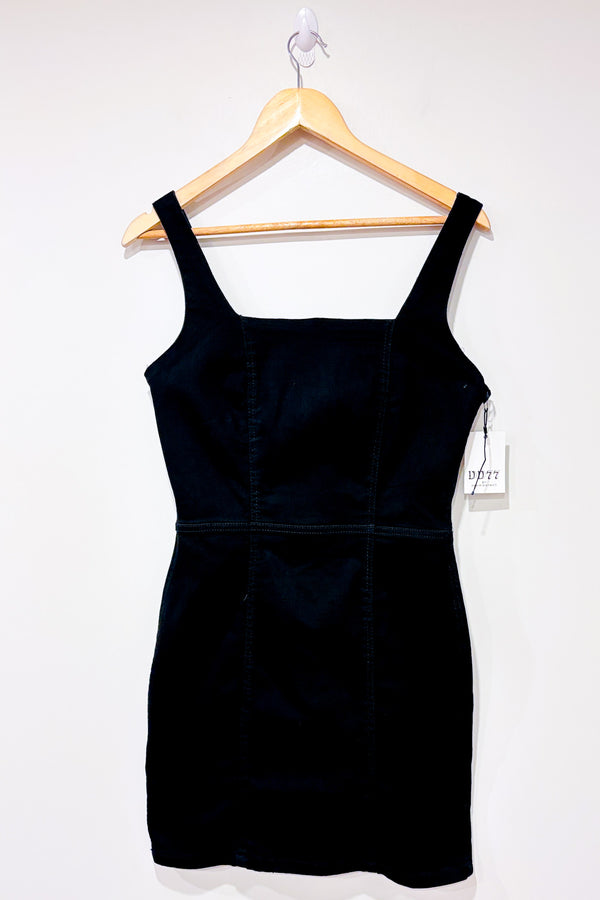 Robe noire en jeans (s)-DD77-La Penderie du Paradis 🕊