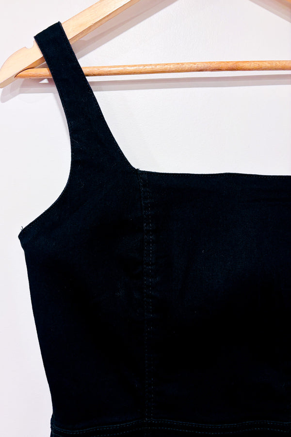 Robe noire en jeans (s)-DD77-La Penderie du Paradis 🕊