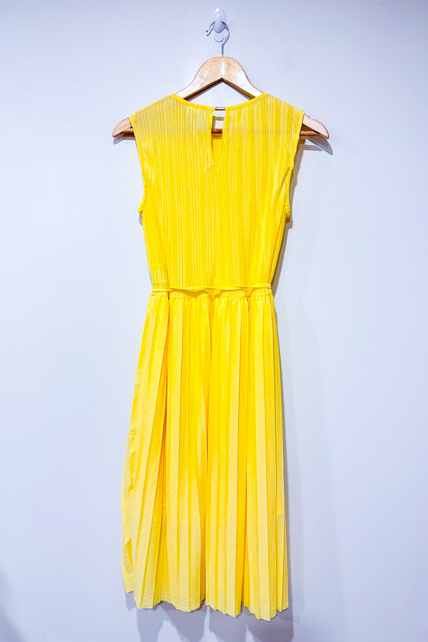 Robe plissée jaune (s)-Only-La Penderie du Paradis 🕊