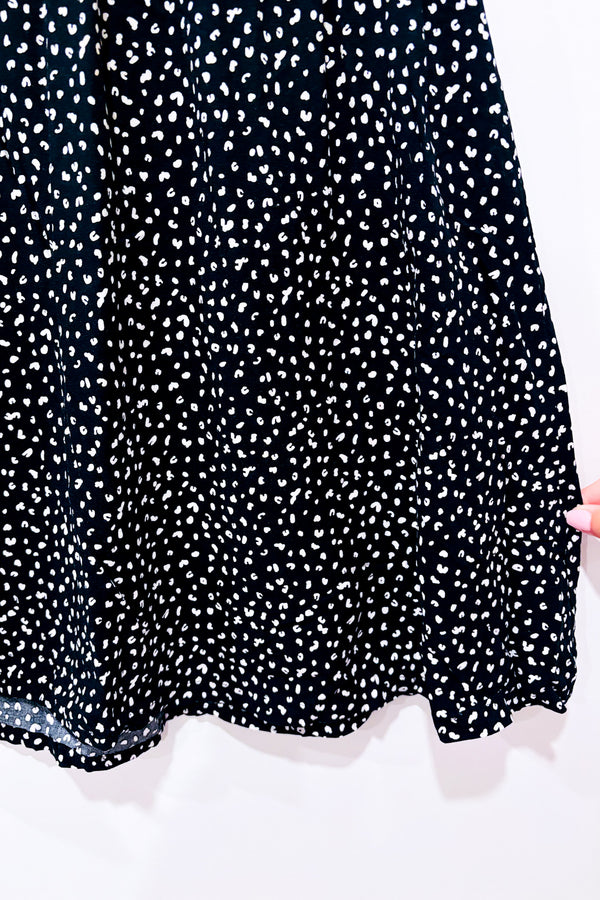 Robe noire et blanche à motifs (s)-Old Navy-La Penderie du Paradis 🕊