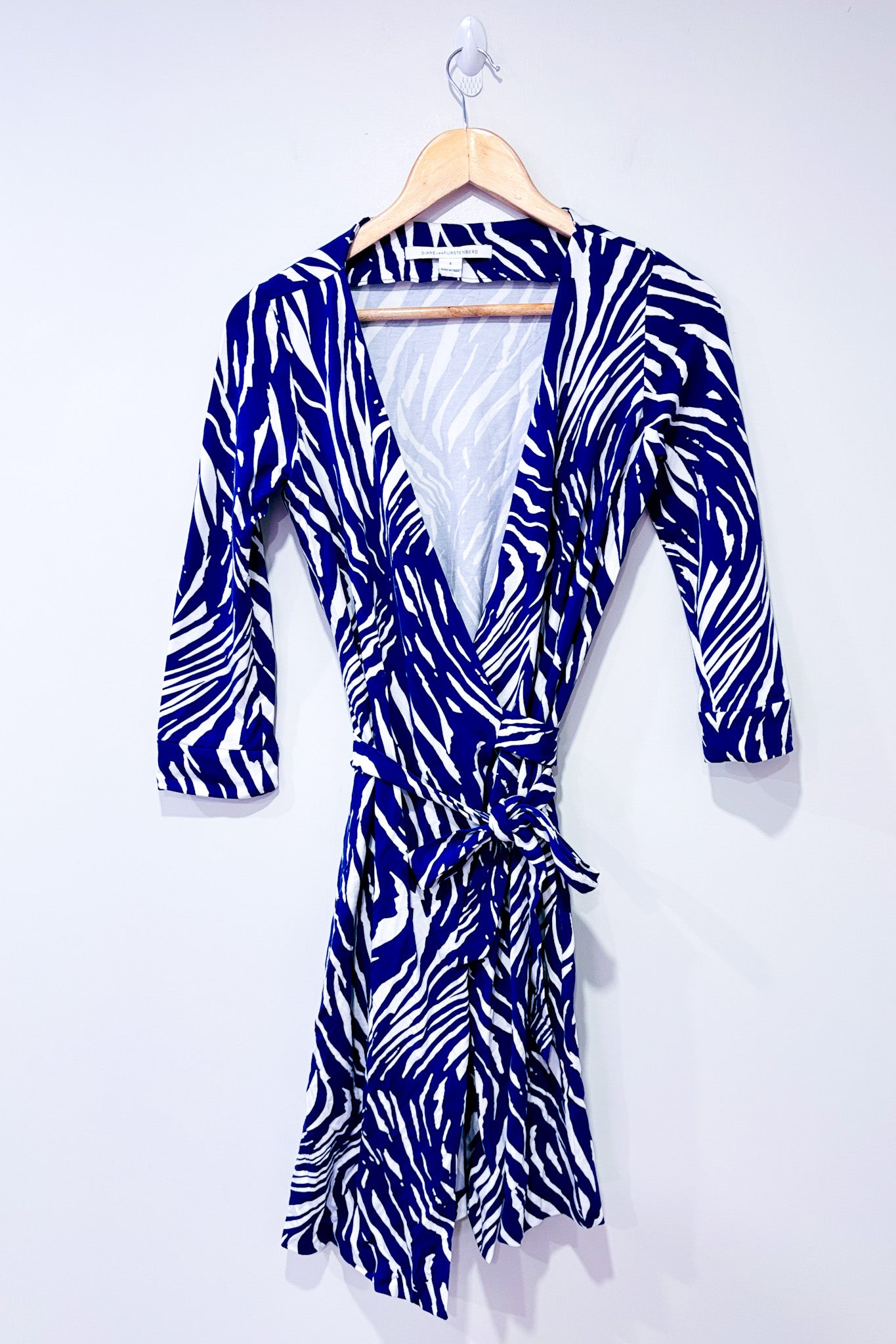 blue and white toile print dress Women's Catching Waves Blue Toile Tie-Back Halter Mini Dress | Size: Xl main image 1