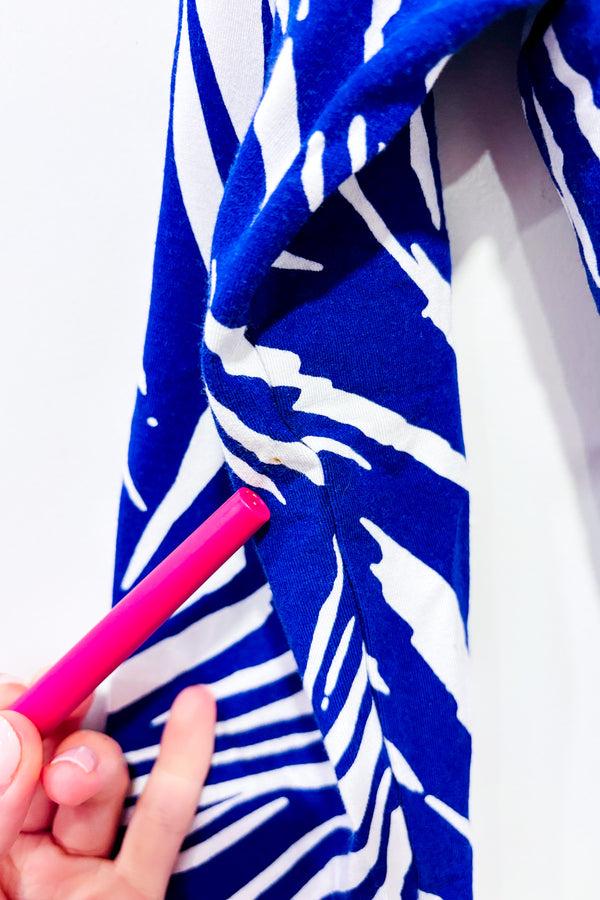 Robe bleue cache-coeur motif zébré (s)*-Diane von Furstenberg-La Penderie du Paradis 🕊