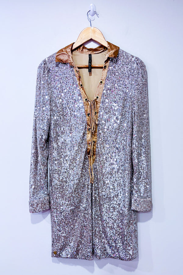 Robe or à paillettes (m)*-Manila Grace-La Penderie du Paradis 🕊