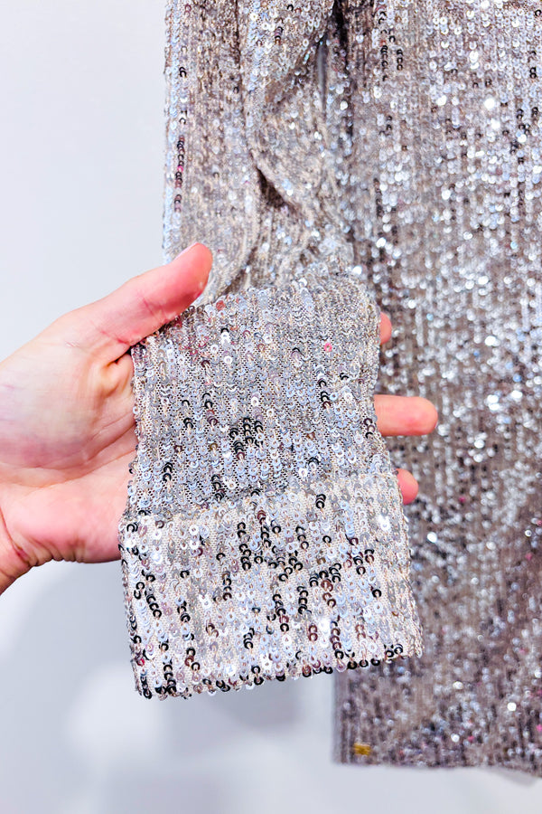 Robe or à paillettes (m)*-Manila Grace-La Penderie du Paradis 🕊