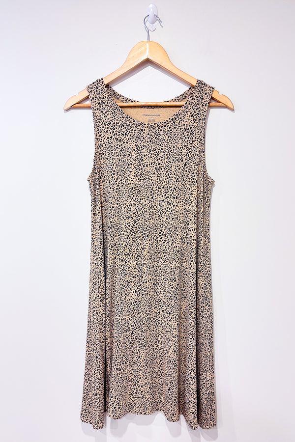 Robe beige motif cheetah (s)-Amazon Essentials-La Penderie du Paradis 🕊