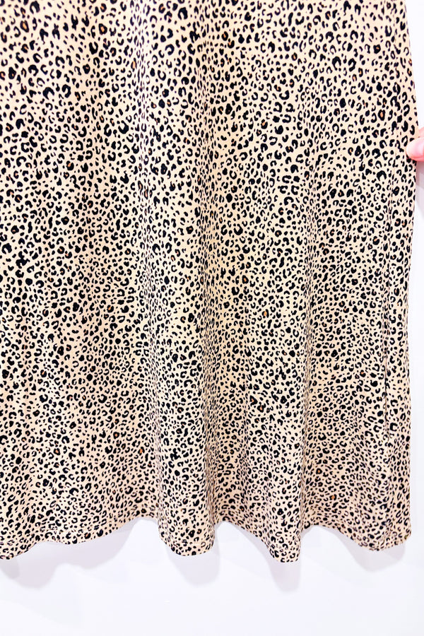 Robe beige motif cheetah (s)-Amazon Essentials-La Penderie du Paradis 🕊