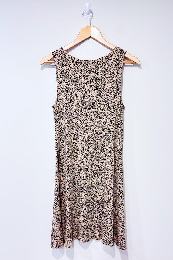 Robe beige motif cheetah (s)-Amazon Essentials-La Penderie du Paradis 🕊