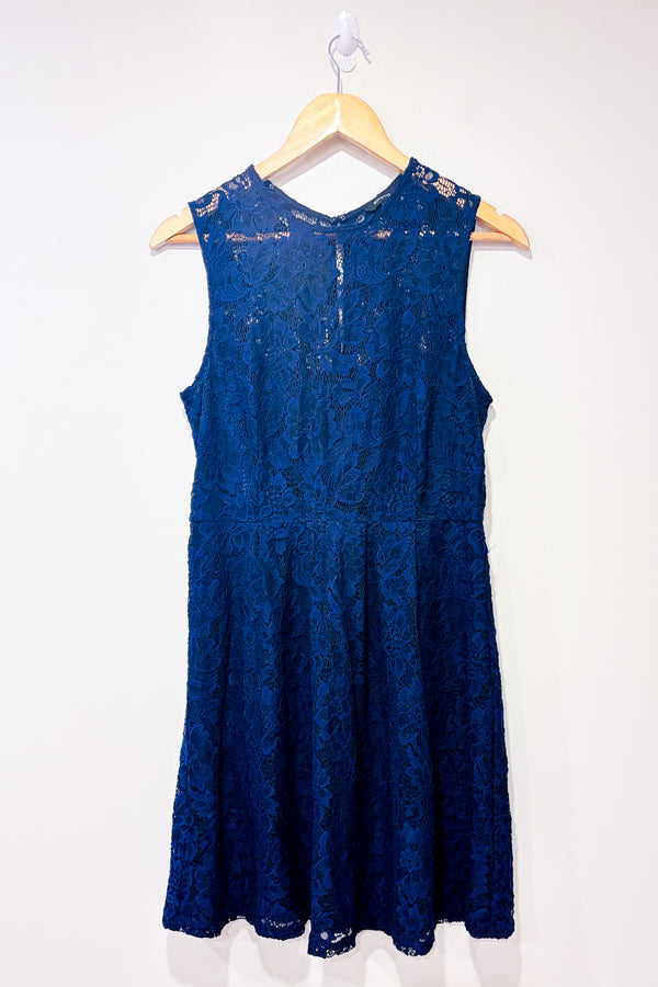 Robe marine en dentelle (m)*-RW&CO.-La Penderie du Paradis 🕊