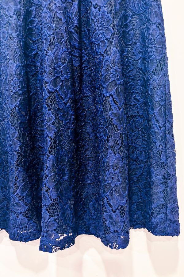 Robe marine en dentelle (m)*-RW&CO.-La Penderie du Paradis 🕊