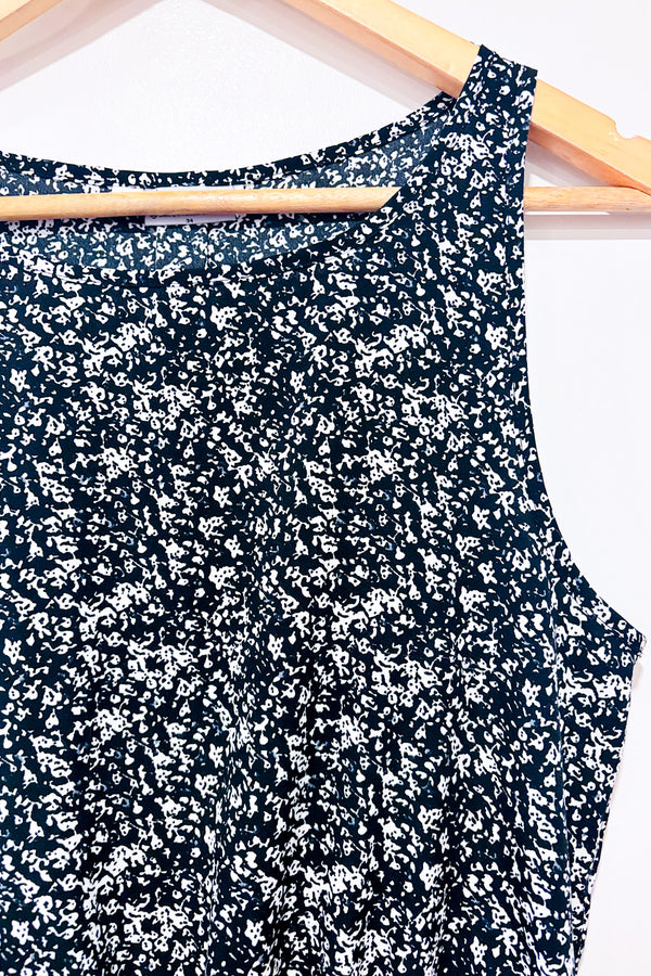 Robe noire et blanche fleurie (s)-JdY by Jacqueline de Young-La Penderie du Paradis 🕊