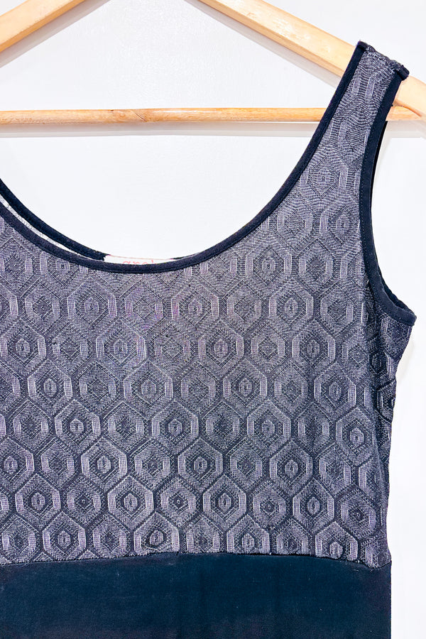 Robe maxi noire (m) seconde main - Grob- La Penderie du Paradis