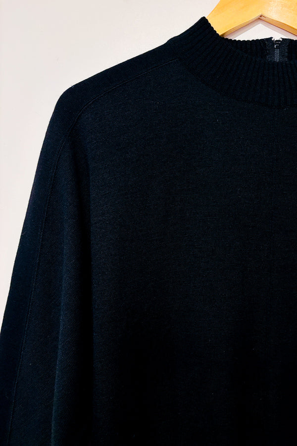 Robe vintage noire en laine (s)*-Spanner-La Penderie du Paradis 🕊