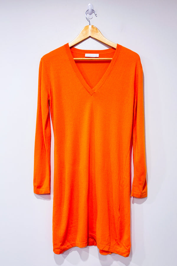 Robe orange en cachemire (xs)*-Fabiana Filippi-La Penderie du Paradis 🕊
