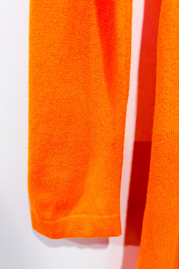 Robe orange en cachemire (xs)*-Fabiana Filippi-La Penderie du Paradis 🕊
