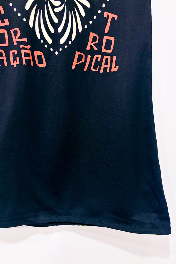 Robe midi Aras sans manches à motif graphique (xs)* seconde main - Farm Rio- La Penderie du Paradis