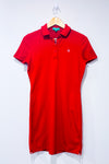 Robe polo rouge* seconde main - United Colors of Benetton- La Penderie du Paradis