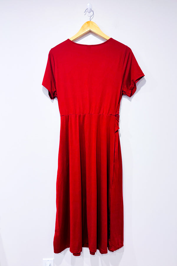 Robe maxi rouge seconde main - SHEIN- La Penderie du Paradis
