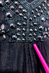 Robe couvre-maillot noire avec pierres seconde main - Autres- La Penderie du Paradis