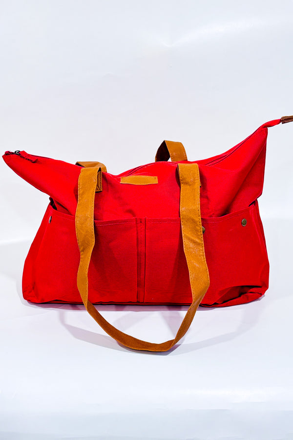 Sac de voyage rouge-Autres-La Penderie du Paradis 🕊