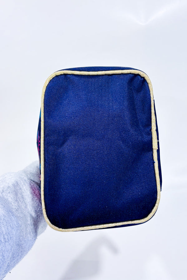 Trousse de maquillage mauve fleurie-Yves Rocher-La Penderie du Paradis 🕊