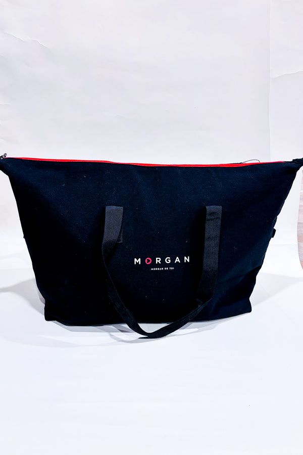 Sac de voyage noir seconde main - Morgan de Toi- La Penderie du Paradis