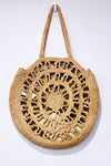 Sac à main circulaire en jute tressé* seconde main - Zara- La Penderie du Paradis