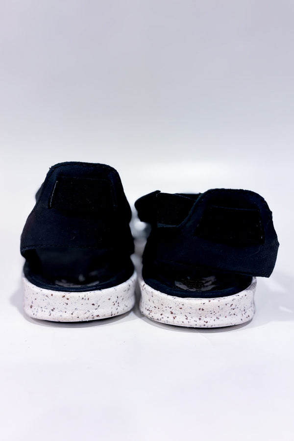Sandales noires et blanches Verde (7)-Super Feet-La Penderie du Paradis 🕊