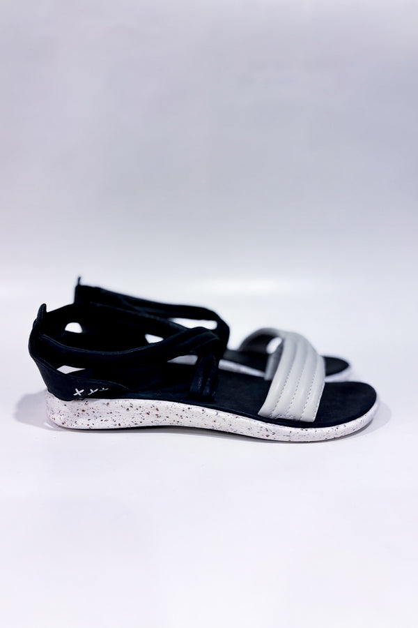 Sandales noires et blanches Verde (7)-Super Feet-La Penderie du Paradis 🕊