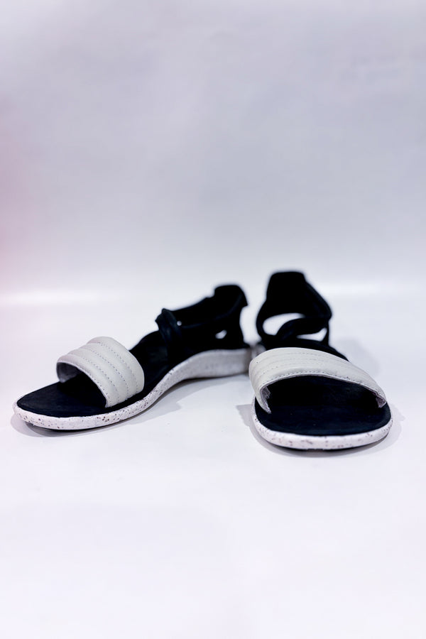 Sandales noires et blanches Verde (7)-Super Feet-La Penderie du Paradis 🕊
