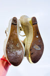 Sandales or avec diamants (6.5)-Lucita-La Penderie du Paradis 🕊