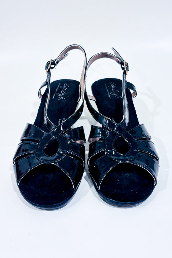 Sandales noires (6.5)-Hush Puppies-La Penderie du Paradis 🕊