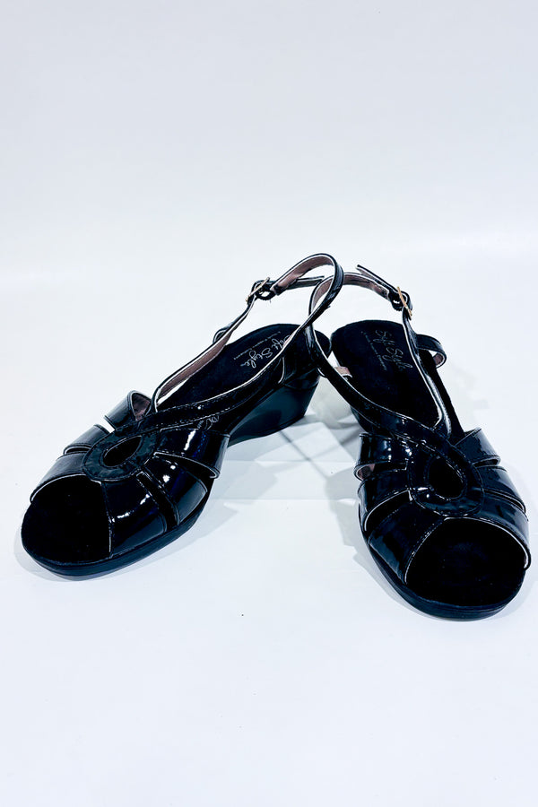 Sandales noires (6.5)-Hush Puppies-La Penderie du Paradis 🕊