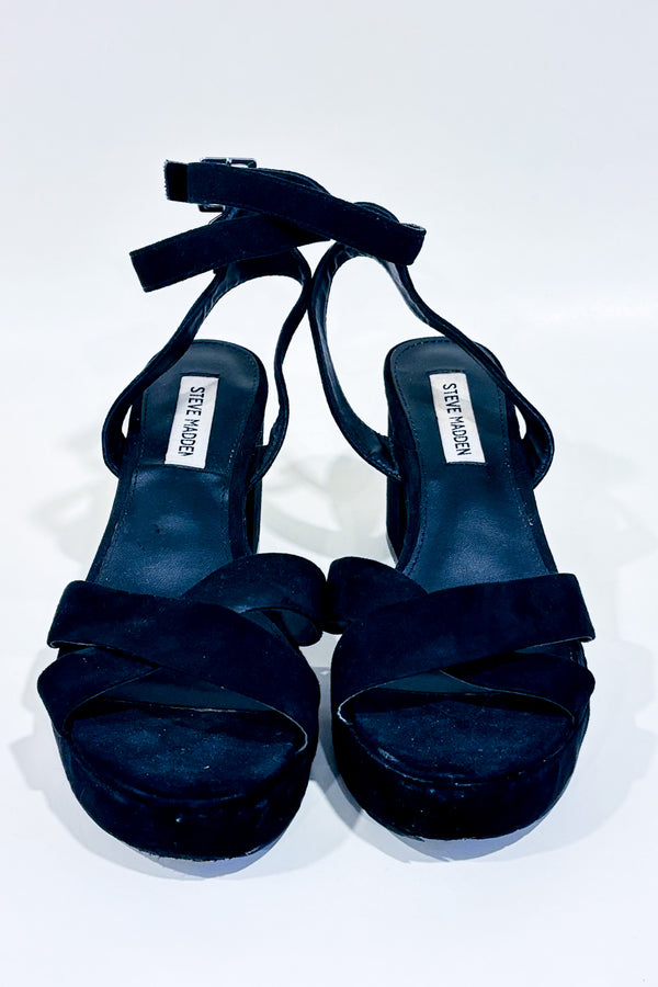 Sandales noires en suède (9)-Steve Madden-La Penderie du Paradis 🕊