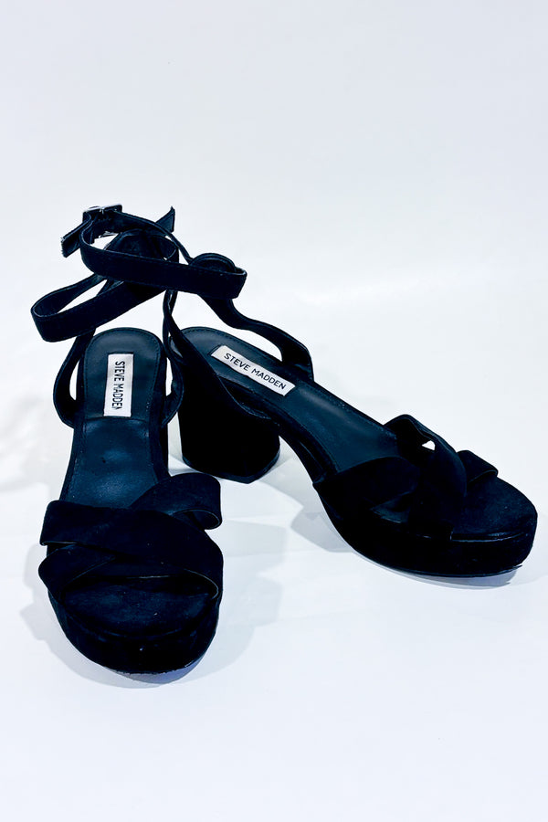 Sandales noires en suède (9)-Steve Madden-La Penderie du Paradis 🕊