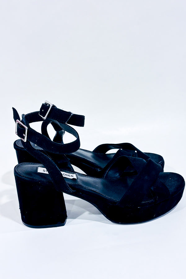 Sandales noires en suède (9)-Steve Madden-La Penderie du Paradis 🕊