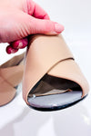 Sandales beige et or* seconde main - United Nude- La Penderie du Paradis