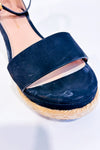 Sandales plateformes noires Addie seconde main - BCBGeneration- La Penderie du Paradis