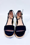 Sandales plateformes noires Addie seconde main - BCBGeneration- La Penderie du Paradis
