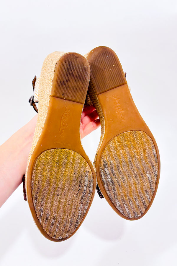 Sandales brune tressées (10.5)-Lucky Brand-La Penderie du Paradis 🕊
