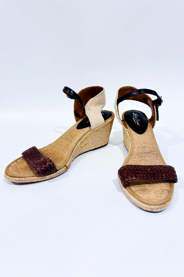 Sandales brune tressées (10.5)-Lucky Brand-La Penderie du Paradis 🕊
