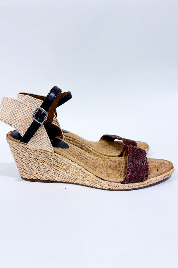 Sandales brune tressées (10.5)-Lucky Brand-La Penderie du Paradis 🕊