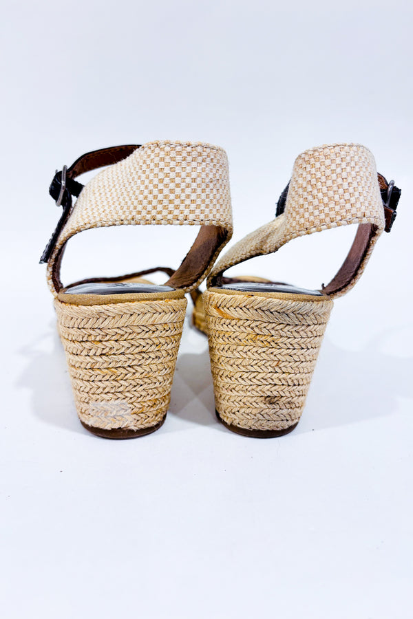 Sandales brune tressées (10.5)-Lucky Brand-La Penderie du Paradis 🕊