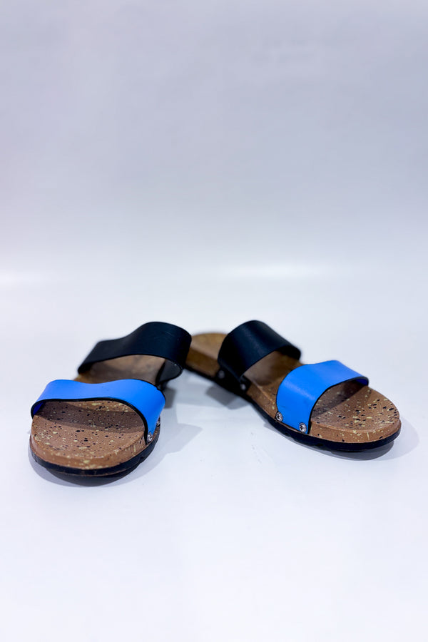 Sandales noire et bleue (6)-Hot Steps-La Penderie du Paradis 🕊