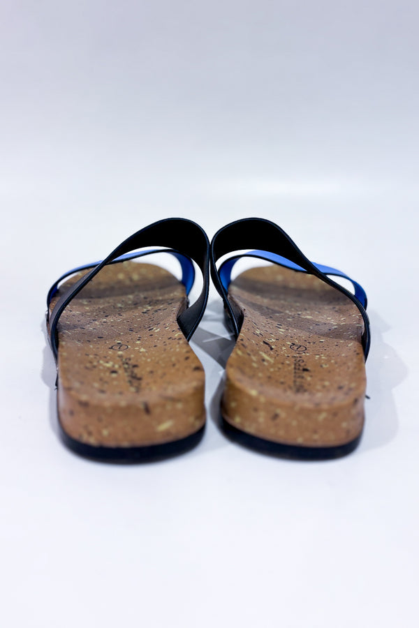 Sandales noire et bleue (6)-Hot Steps-La Penderie du Paradis 🕊