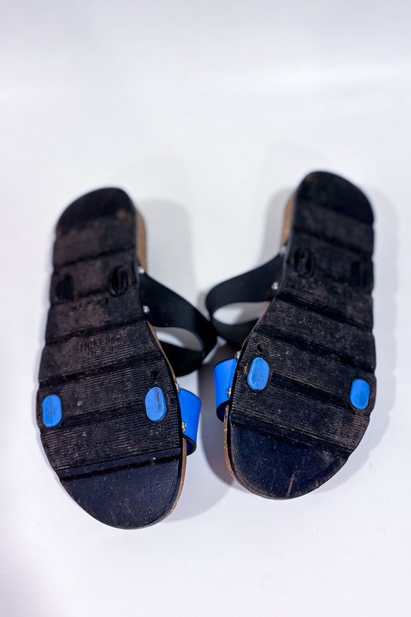 Sandales noire et bleue (6)-Hot Steps-La Penderie du Paradis 🕊