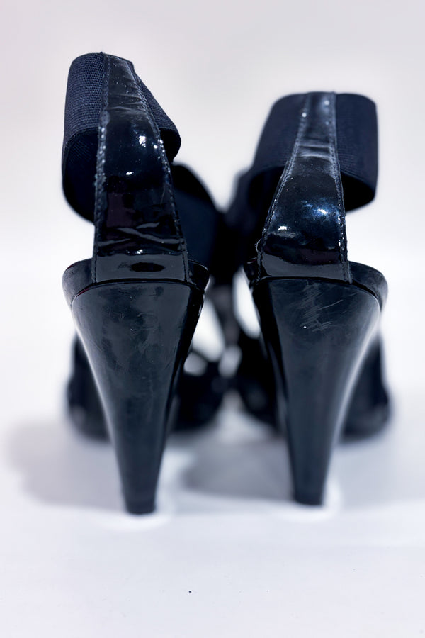 Sandales noires (6.5)-BCBGeneration-La Penderie du Paradis 🕊