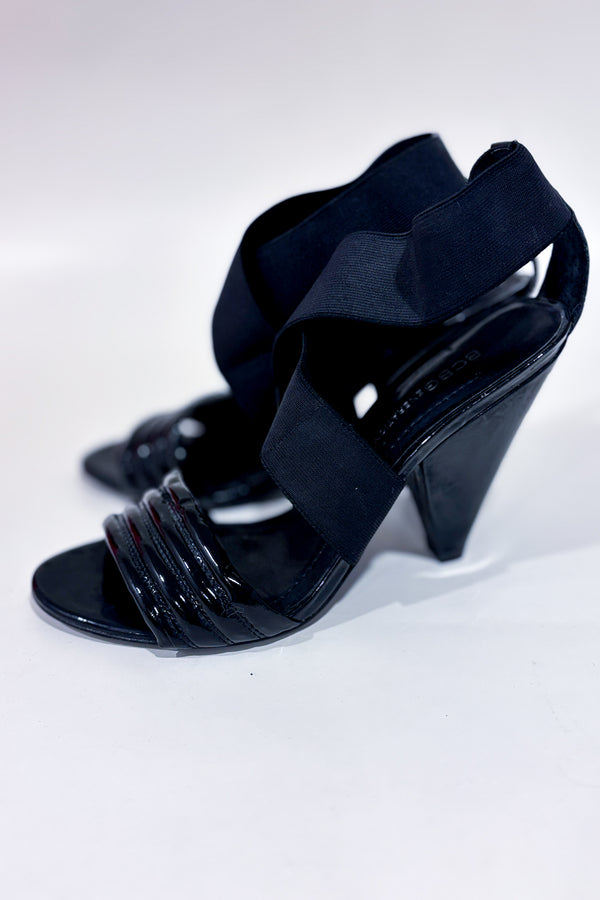Sandales noires (6.5)-BCBGeneration-La Penderie du Paradis 🕊