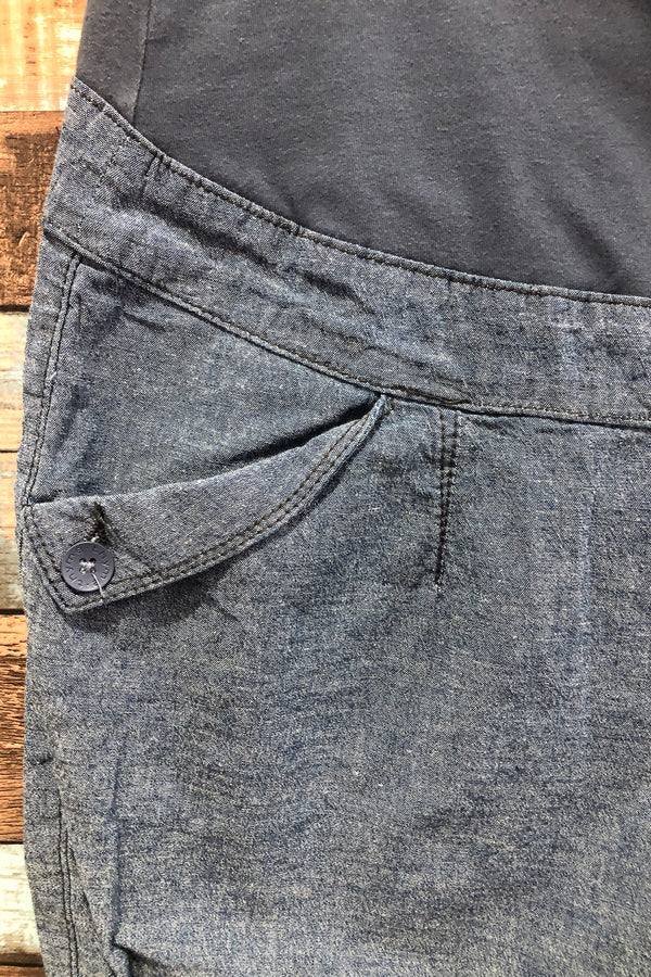 Short bleu (m) - Maternité seconde main Thyme